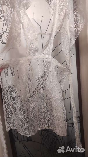 Фартук кружевной на выпускной