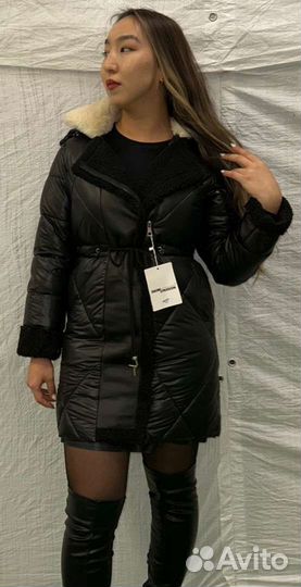 Куртка-дубленка женская
