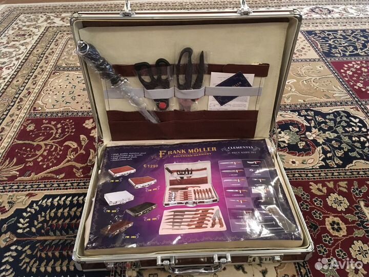 Набор ножей и столовых приборов сталь Solengen Гер