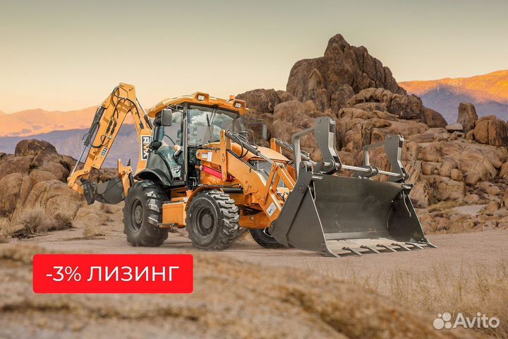 Экскаватор-погрузчик Runmax SE440TS, 2023