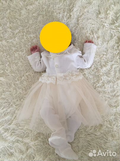 Комплект на выписку для девочки весна