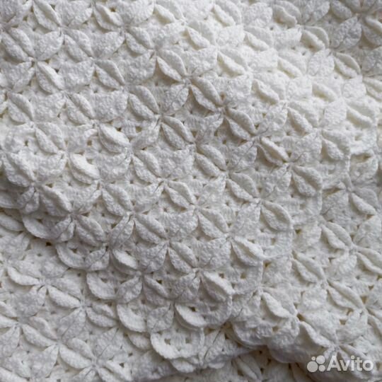 Плед детский вязаный ручная работа