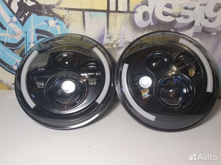 Фары светодиодные Нива, УАЗ