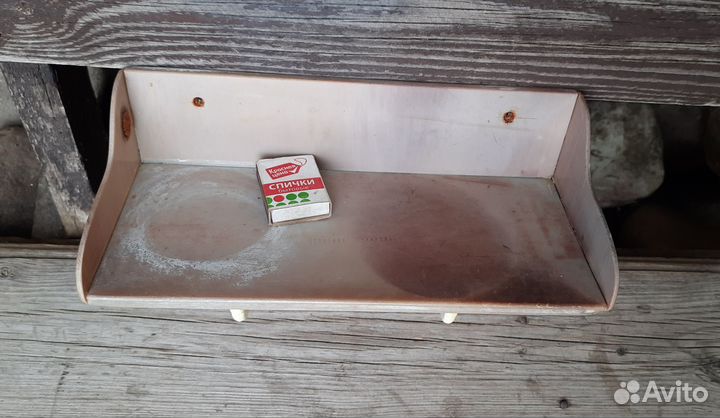 Старинная самодельная полочка СССР