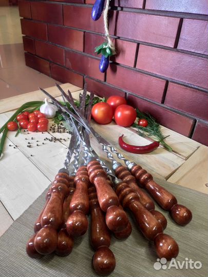 Набор шампуров 50см - 10 шт