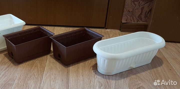 Цветочные горшки бу