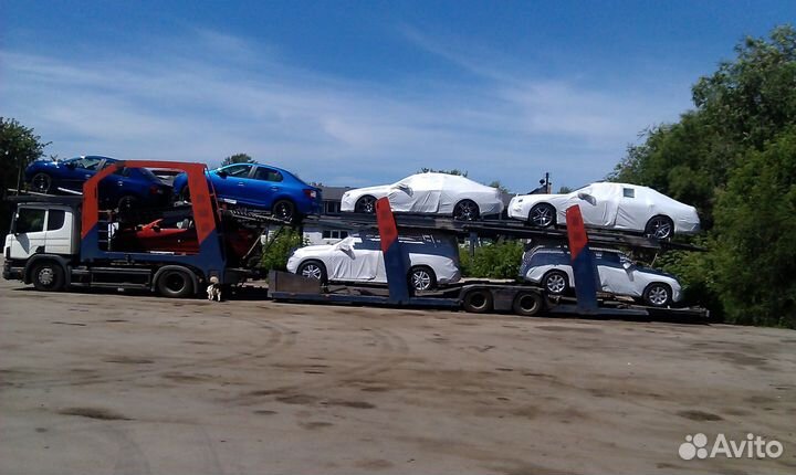 Перевозка автомобилей на автовозе и эвакуаторе