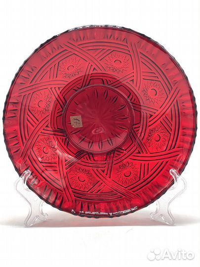 Ваза ссср,рубин,1960-е годы,Первомайский