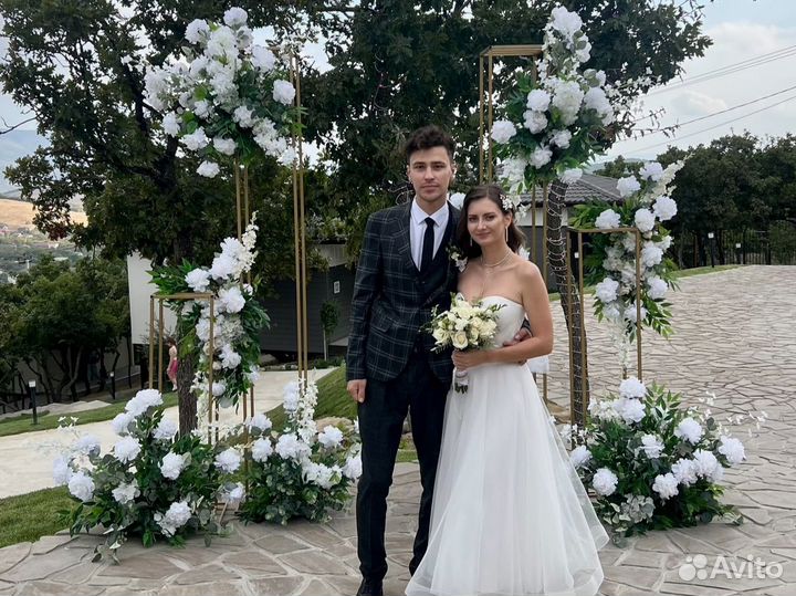 Выездная регистрация, декор свадьбы