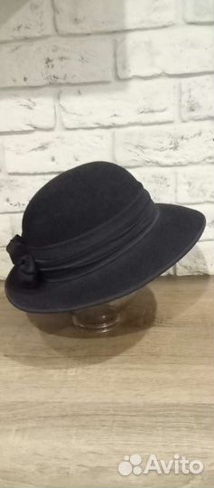 Шляпа фетровая женская р.56