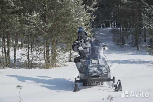 Миниснегоход бурлак егерь centro-M 15 Л.С. С эл.за