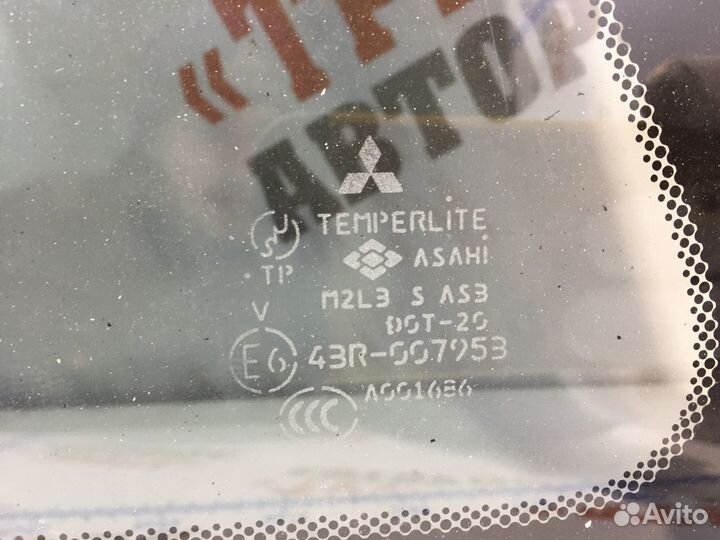 Мицубиси Аутлендер стекло заднее левое кузовное