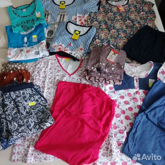 Домашние костюмы,пижамы р.48,50,52 новые