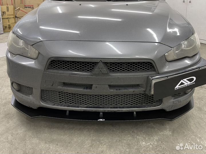 Сплиттер Mitsubishi Lancer