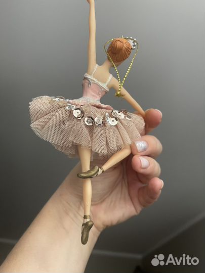 Елочная игрушка балерина