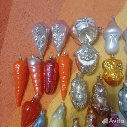 Елочные игрушки СССР