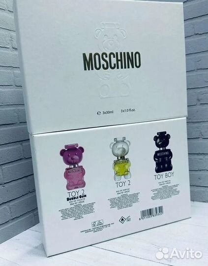 Духи moschino мишки набор