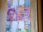 Швейцарский франк 8 серия. Банкноты