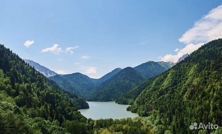 Абхазия. Джип тур. о. Рица и Гегский водопад