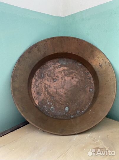 Тазик медный