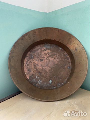 Тазик медный