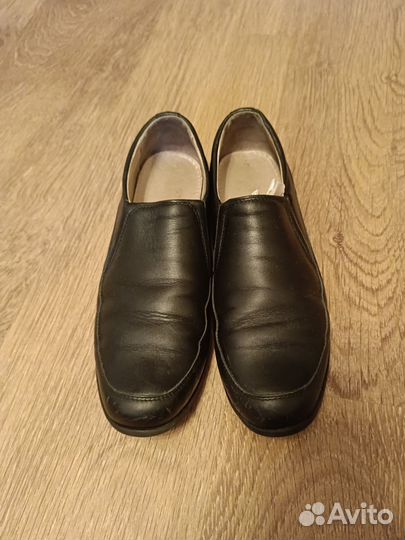 Школьные ботинки на мальчика натуральная кожа 39 р