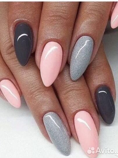 Наращивание Гель лак Укрепление Маникюр ногтей