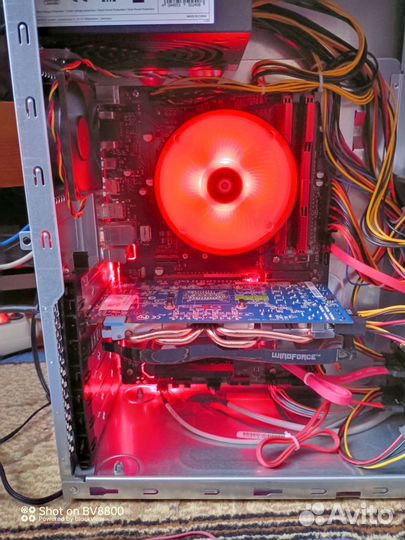 Компьютер системный блок (начинка) материнка