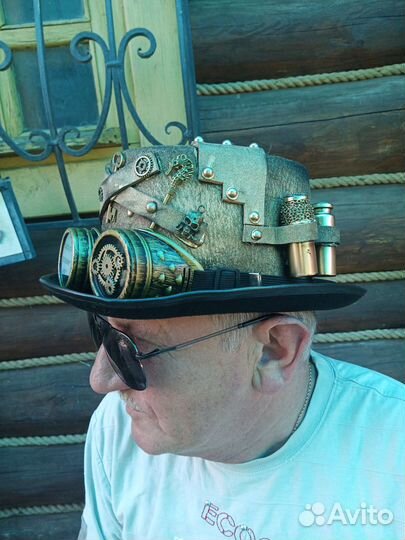 Шляпа стимпанк (новая)