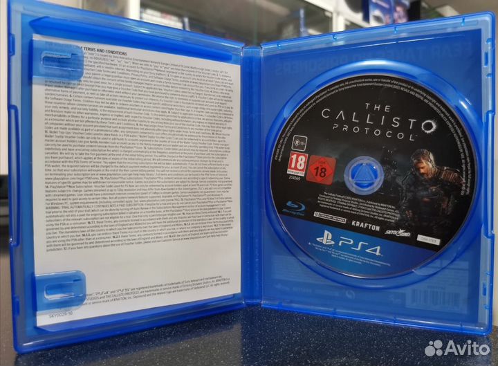 The Callisto Protocol PS4 (Б/У)