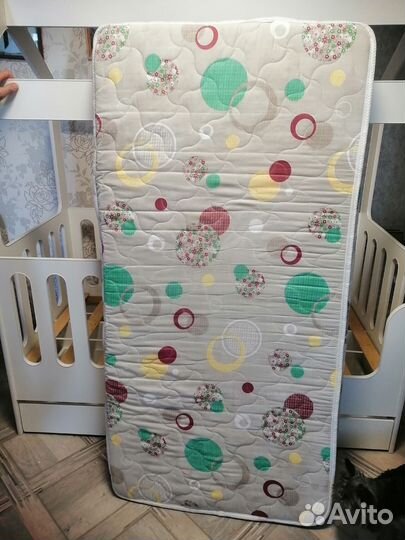 Детская кровать домик с матрасом