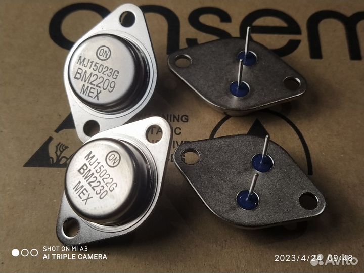 MJ15022-23 MJ15024-25 оригинальные транзисторы