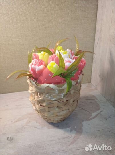 Мыло ручной работы букет