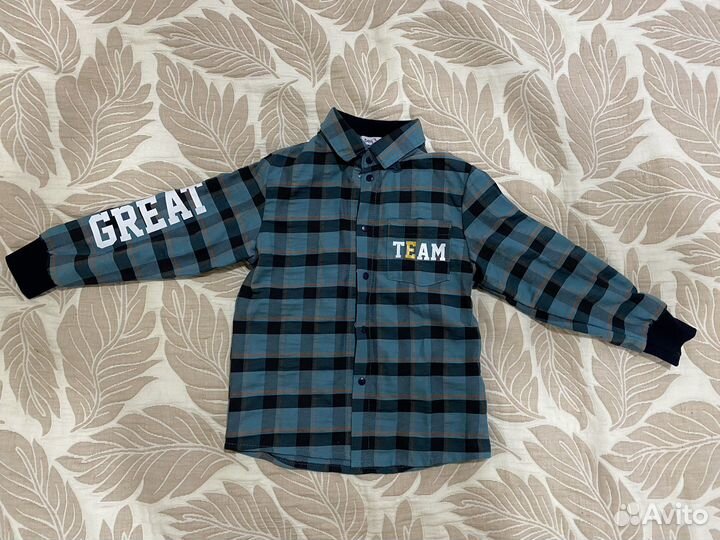 Рубашка на мальчика 104 новая