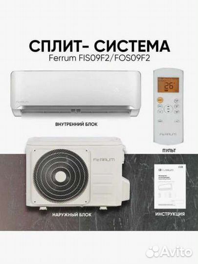 Кондиционер на 25 кв.м