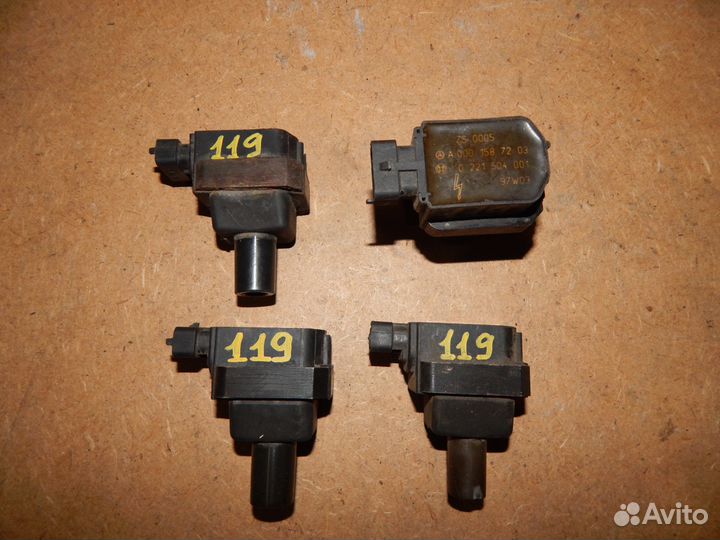 Катушки зажигания mercedes m119 w210 202 140