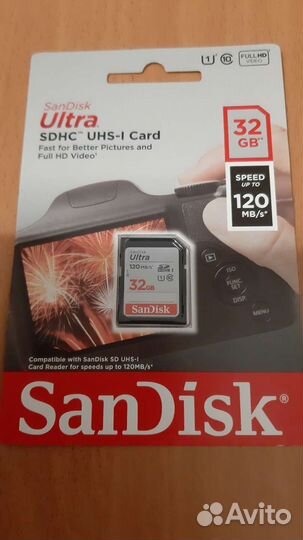 Карта памяти sdhc