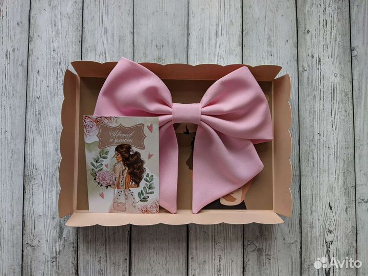 Банты заколки для волос Family look мама дочка