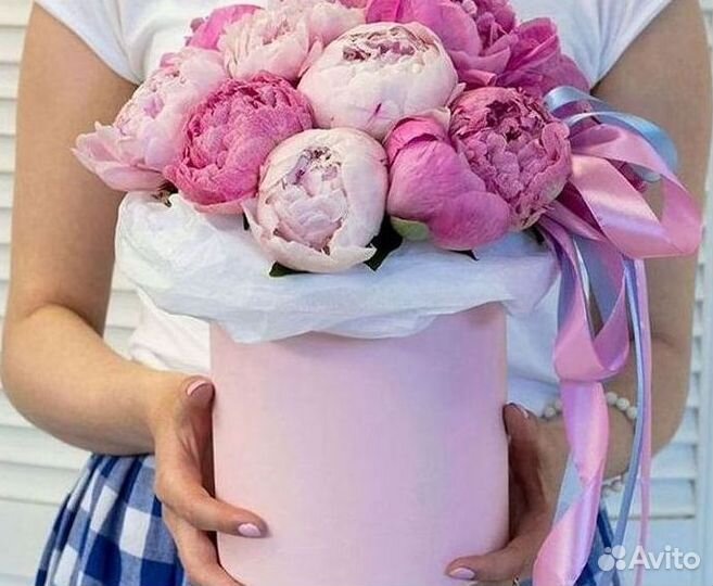 Пионы Букет пионов