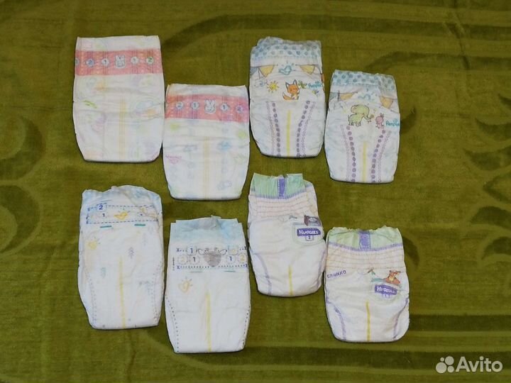 Пробники подгузников