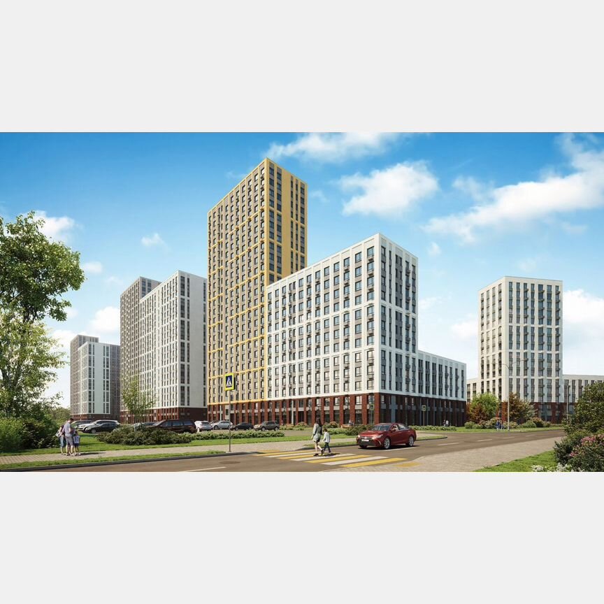 Квартира-студия, 22,9 м², 12/24 эт.