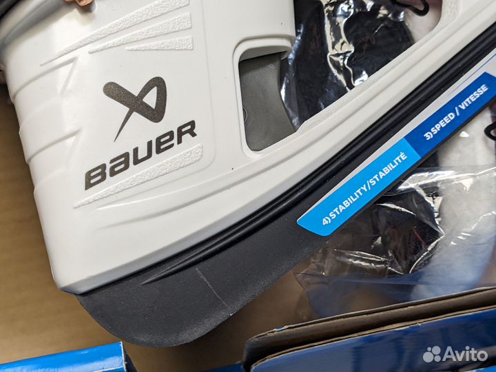 Коньки bauer vapor 5x pro хоккейные sr 9.5 fit 2