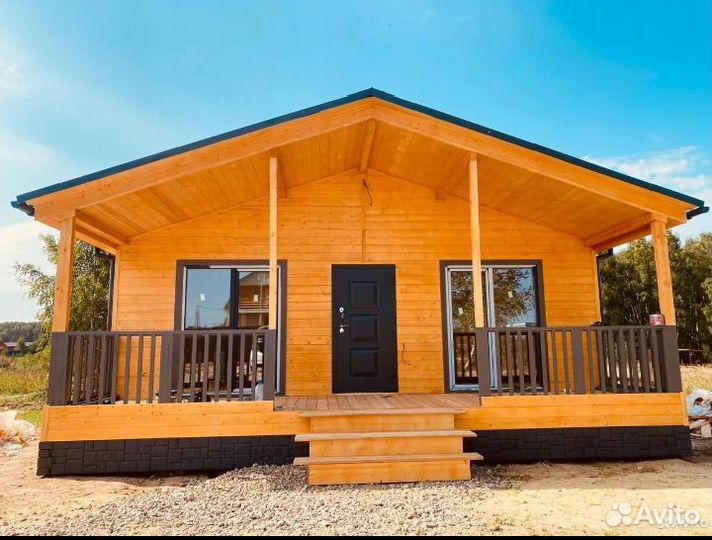 Каркасный дом 8х10