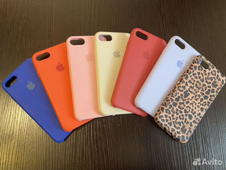 Силиконовые чехлы на 7 iPhone