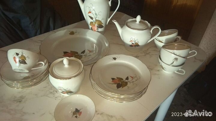 Чайный сервиз kahla гдр