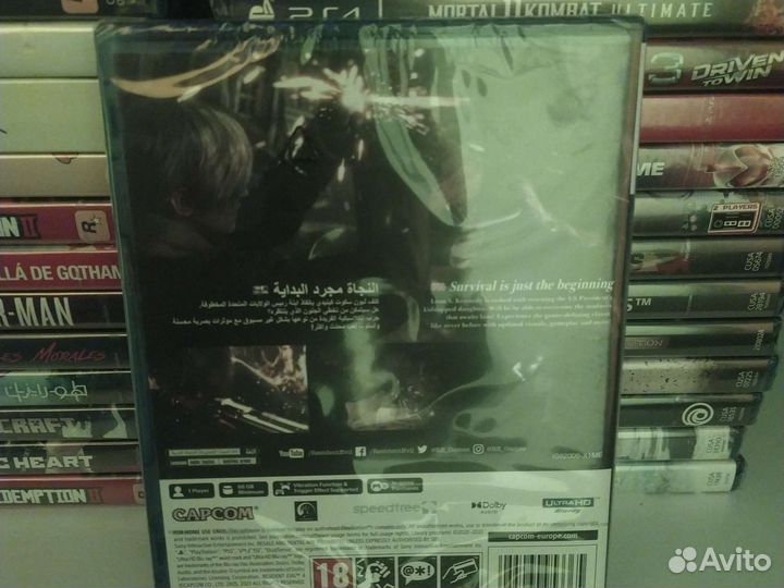 Resident evil 4 remake ps5 русская версия
