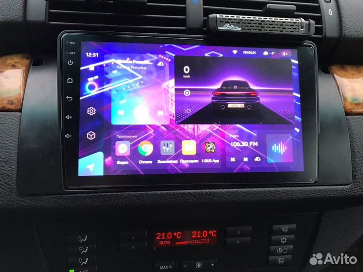 Магнитола BMW X5 E53 / E39 Teyes