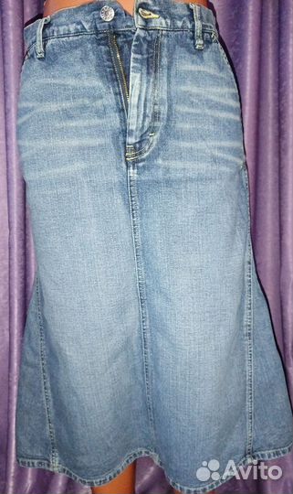 Джинсовая юбка diesel. Винтаж
