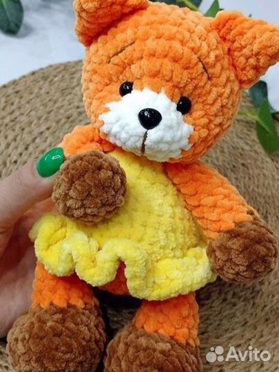 Мягкие игрушки вязаные