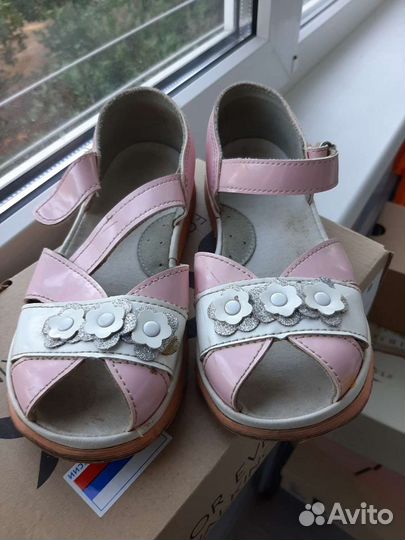 Сандали для девочки 20размер